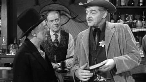 Robert Lowery and Edgar Stehli in The Texan (1958)