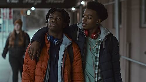 Maliq Johnson and Jaden Jordan in Grand Army (2020)