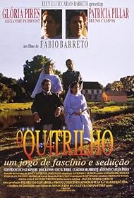 Bruno Campos, Alexandre Paternost, Patricia Pillar, and Glória Pires in O Quatrilho (1995)