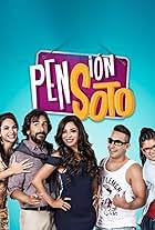 Tatiana Astengo, Giovanni Ciccia, Carlos Palma, Ximena Díaz, and Nataniel Sánchez in Pensión Soto (2017)