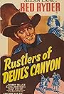 Robert Blake and Allan Lane in Rustlers of Devil's Canyon (1947)