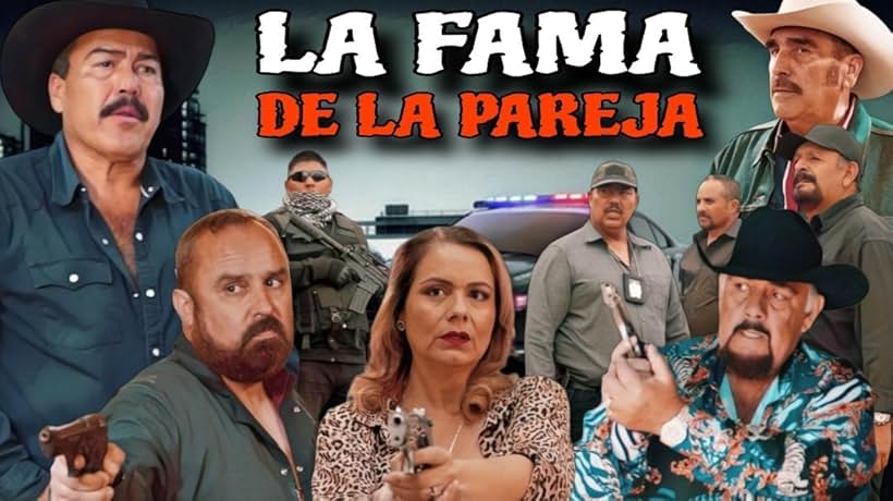 Jorge Aldama, Ponchito Ayala, Emilio Montiel, Luis Huizar, Don Juan Garcia, Vianey Huizar, Jesus Heredia, and Domingo Valdovinos in La Fama De La Pareja (2023)