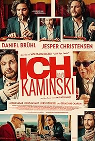 Daniel Brühl and Jesper Christensen in Me and Kaminski (2015)