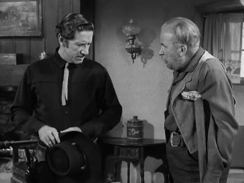 Richard Boone and Harry Shannon in Have Gun - Will Travel (1957)