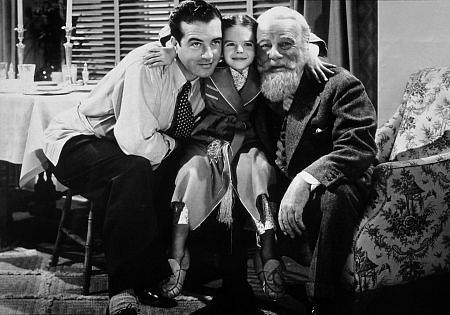 "Miracle On 34th Street," John Payne, Natalie Wood, & Edmund Gwenn.  1947/Fox.