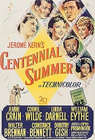 Constance Bennett, Walter Brennan, Linda Darnell, Jeanne Crain, William Eythe, Dorothy Gish, and Cornel Wilde in Centennial Summer (1946)