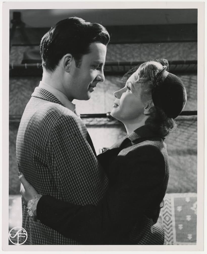 Alf Kjellin and Doris Svedlund in Divorced (1951)