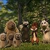 William Shatner, Catherine O'Hara, Steve Carell, Eugene Levy, Wanda Sykes, Avril Lavigne, Shane Baumel, Madison Davenport, and Sami Kirkpatrick in Over the Hedge (2006)