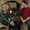 Chelsea Gilson and Tim Shelburne in A Merry Single Christmas (2022)