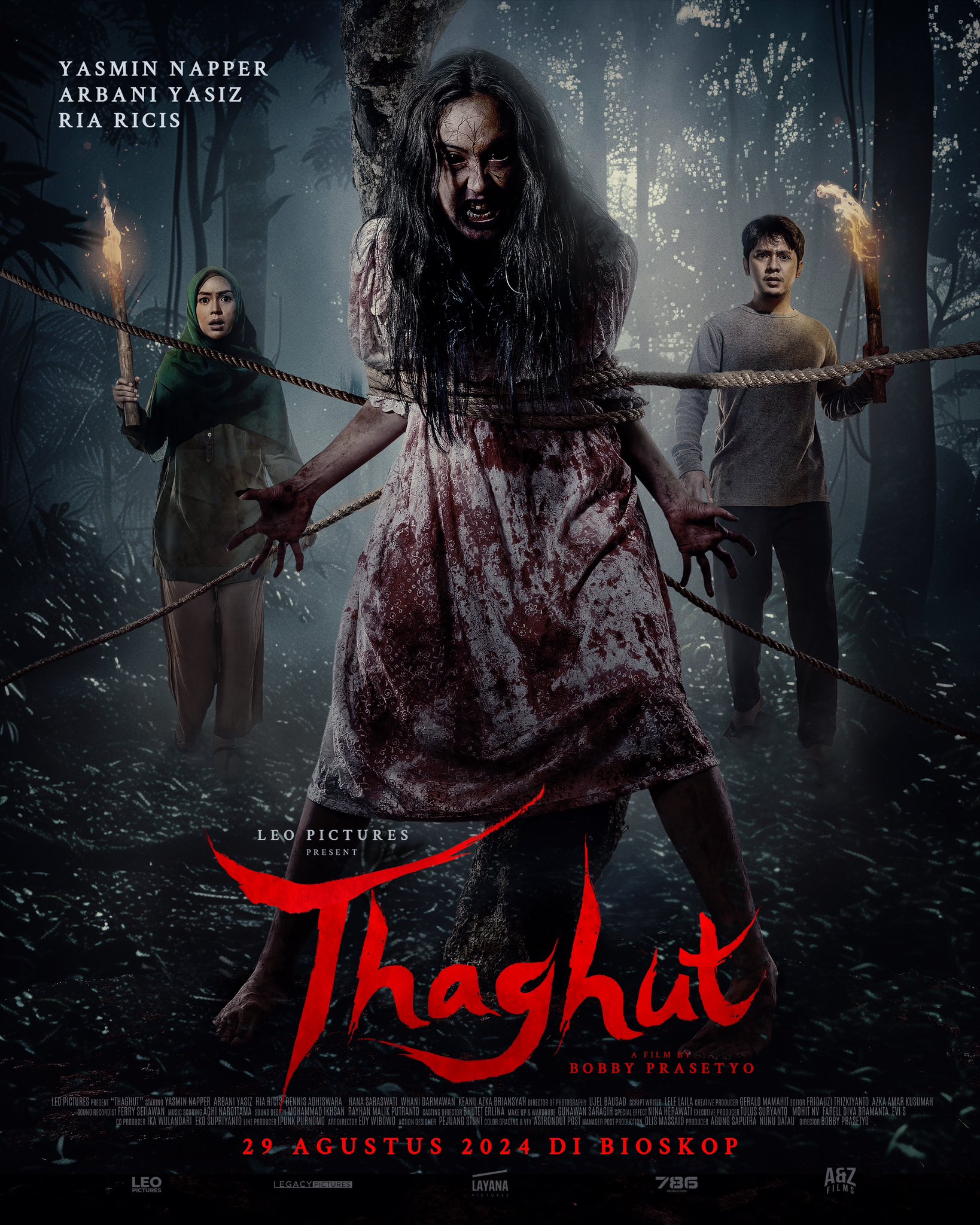 Yasmin Napper, Arbani Yasiz, and Ria Ricis in Thaghut (2024)