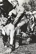 Nello Pazzafini and Reg Lewis in Maciste contro i mostri (1962)