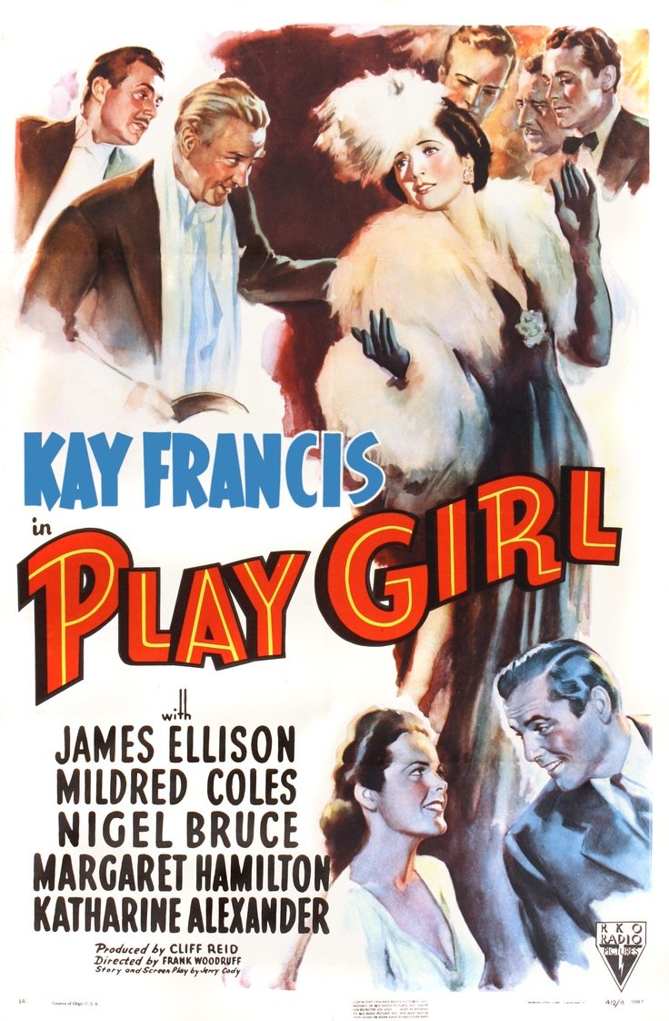 Stanley Andrews, Nigel Bruce, Mildred Coles, James Ellison, Kay Francis, G.P. Huntley, and Kane Richmond in Play Girl (1941)