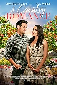 Jonathan Bennett and Alix Angelis in A Country Romance (2021)