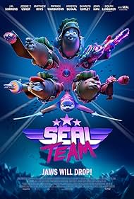 Dolph Lundgren, John Kani, Matthew Rhys, Seal, J.K. Simmons, Patrick Warburton, Camille Mana, Kristen Schaal, Sharlto Copley, and Jessie T. Usher in Seal Team (2021)