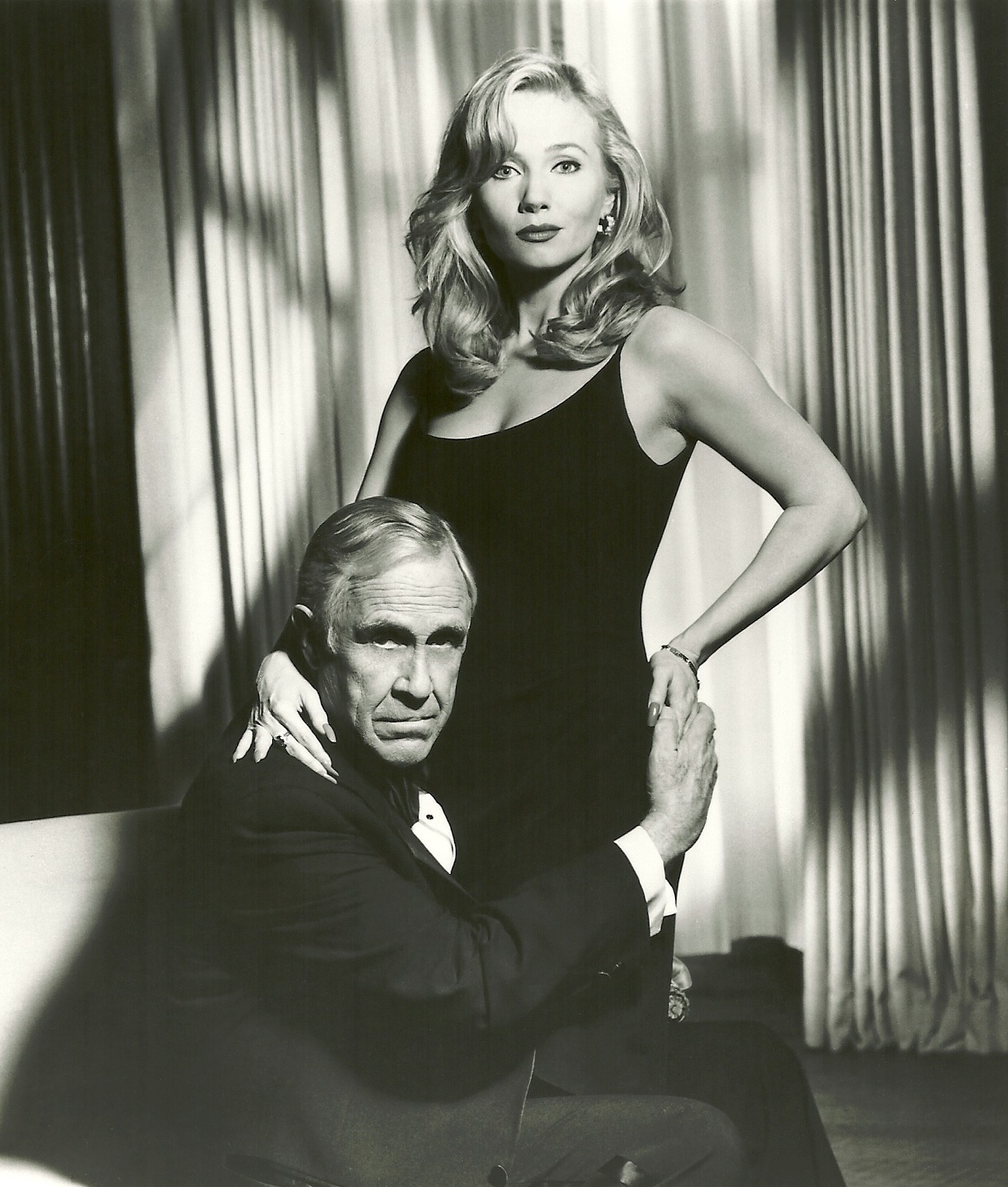 Rebecca De Mornay and Jason Robards in An Inconvenient Woman (1991)