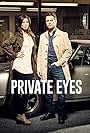 Jason Priestley and Cindy Sampson in Private Eyes (2016)