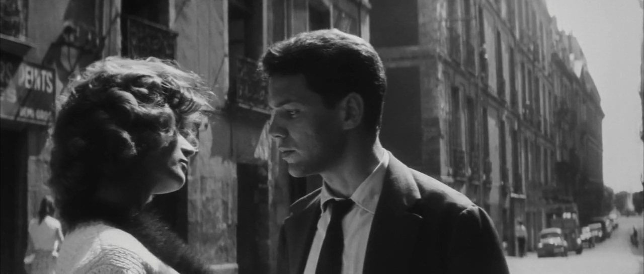 Anouk Aimée and Marc Michel in Lola (1961)