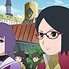 Kokoro Kikuchi and Aya Endô in Boruto: Naruto Next Generations (2017)