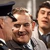 Ronnie Barker, Richard Beckinsale, and Fulton Mackay in Porridge (1974)