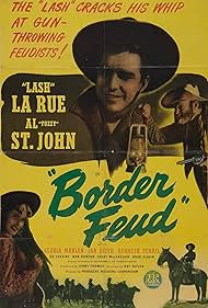 Lash LaRue, Gloria Marlen, and Al St. John in Border Feud (1947)