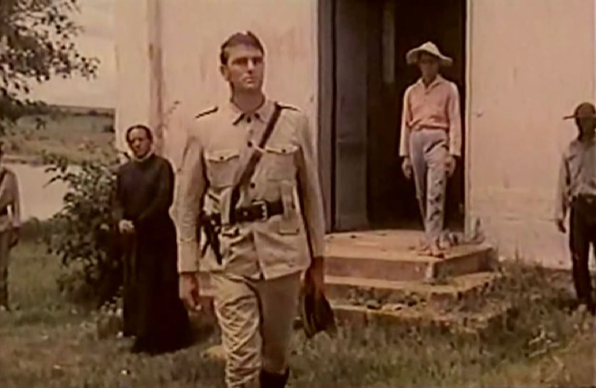 Letácio Camargo and Carlos Miranda in O Cangaceiro Sanguinário (1969)