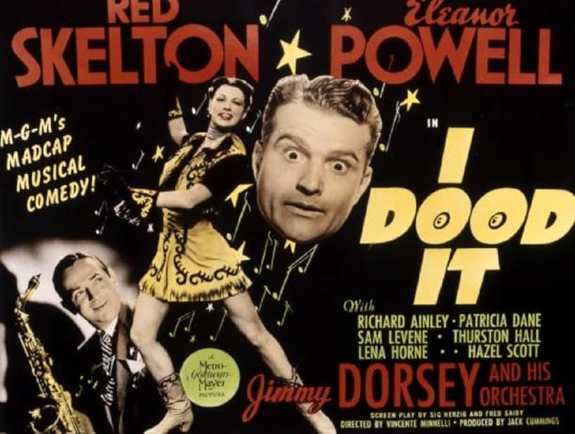 Eleanor Powell, Jimmy Dorsey, and Red Skelton in I Dood It (1943)