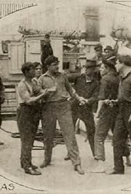 Howard Crampton, Alexander Gaden, and Stuart Paton in On the High Seas (1914)