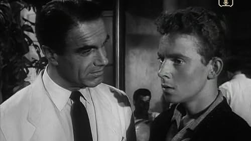 Charles Korvin and Brian Nash in Interpol Calling (1959)