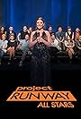 Alyssa Milano, Django Steenbakker, Anya Ayoung-Chee, Jasper Garvida, Evan Biddell, Juli Grbac, Sunny Fong, Irina Shabayeva, Seth Aaron Henderson, Anthony Ryan Auld, Dmitry Sholokhov, Cynthia Hayashi, Christina Exie, Michelle Lesniak, and Sean Kelly in Project Runway All Stars (2012)