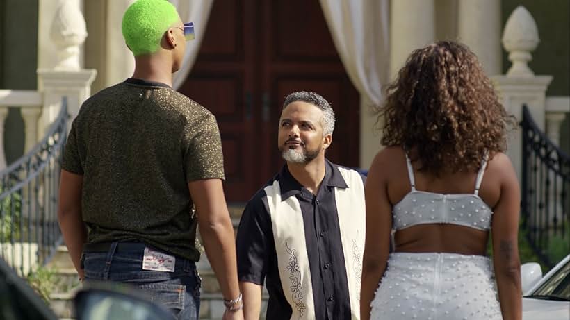 Photo still of Joe Herrera, Javicia Leslie and Arrington Foster in The Family Business