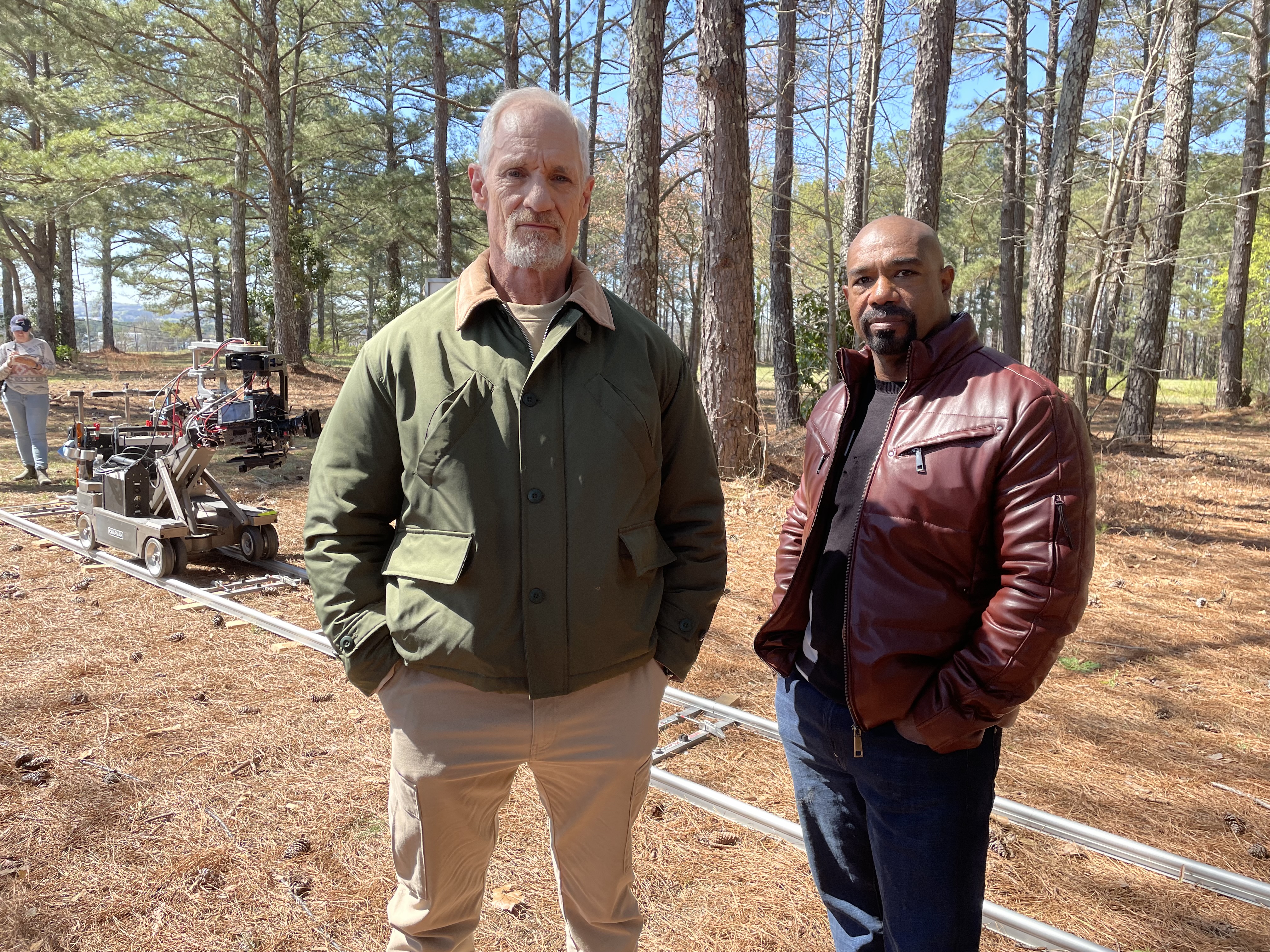 Michael Beach and Matt Riedy in Kingdom Business (2022)