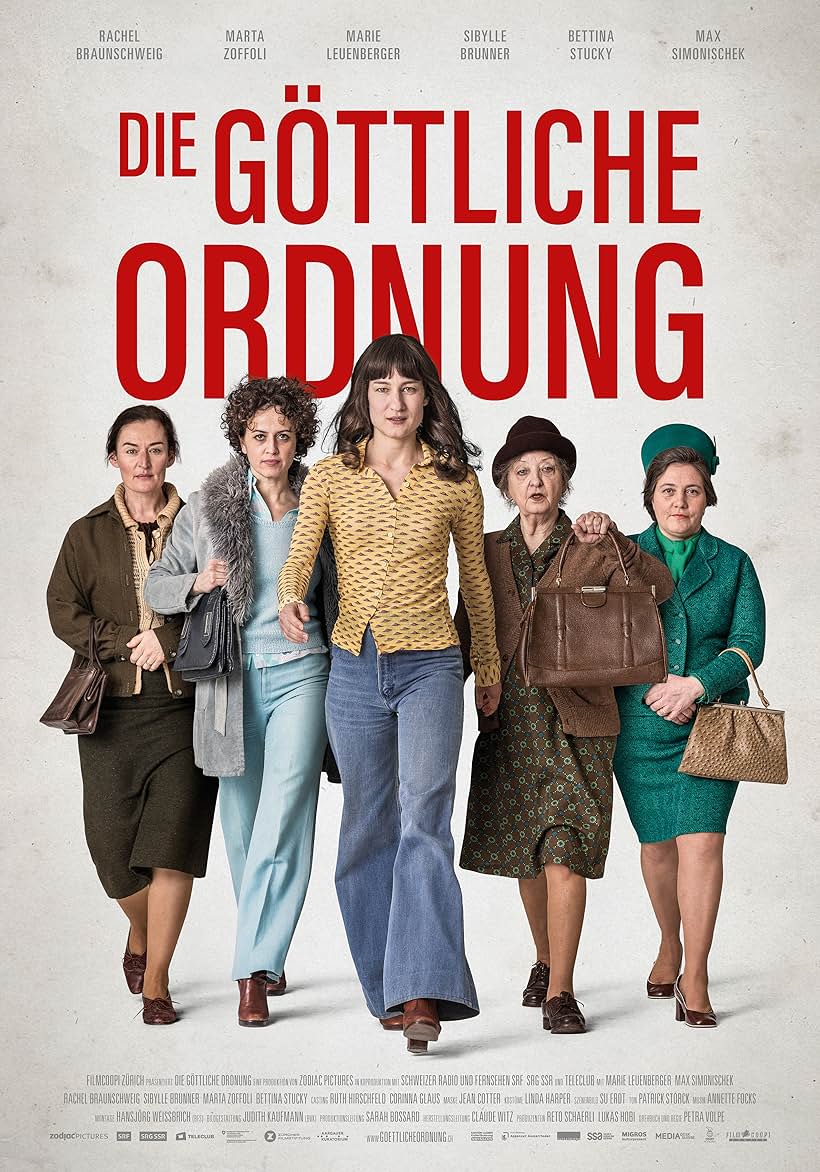 Rachel Braunschweig, Sibylle Brunner, Marta Zoffoli, Bettina Stucky, and Marie Leuenberger in The Divine Order (2017)