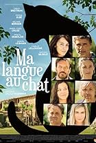 Mélanie Bernier, Marie-Josée Croze, Pascal Demolon, Pascal Elbé, Samuel Le Bihan, Mathias Mlekuz, Zabou Breitman, and Camille Lellouche in Ma langue au chat (2023)