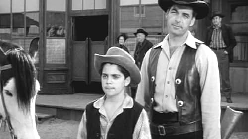 Rory Calhoun and Bart Braverman in The Texan (1958)