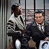 Victor Mature and Richard Egan in Violent Saturday (1955)