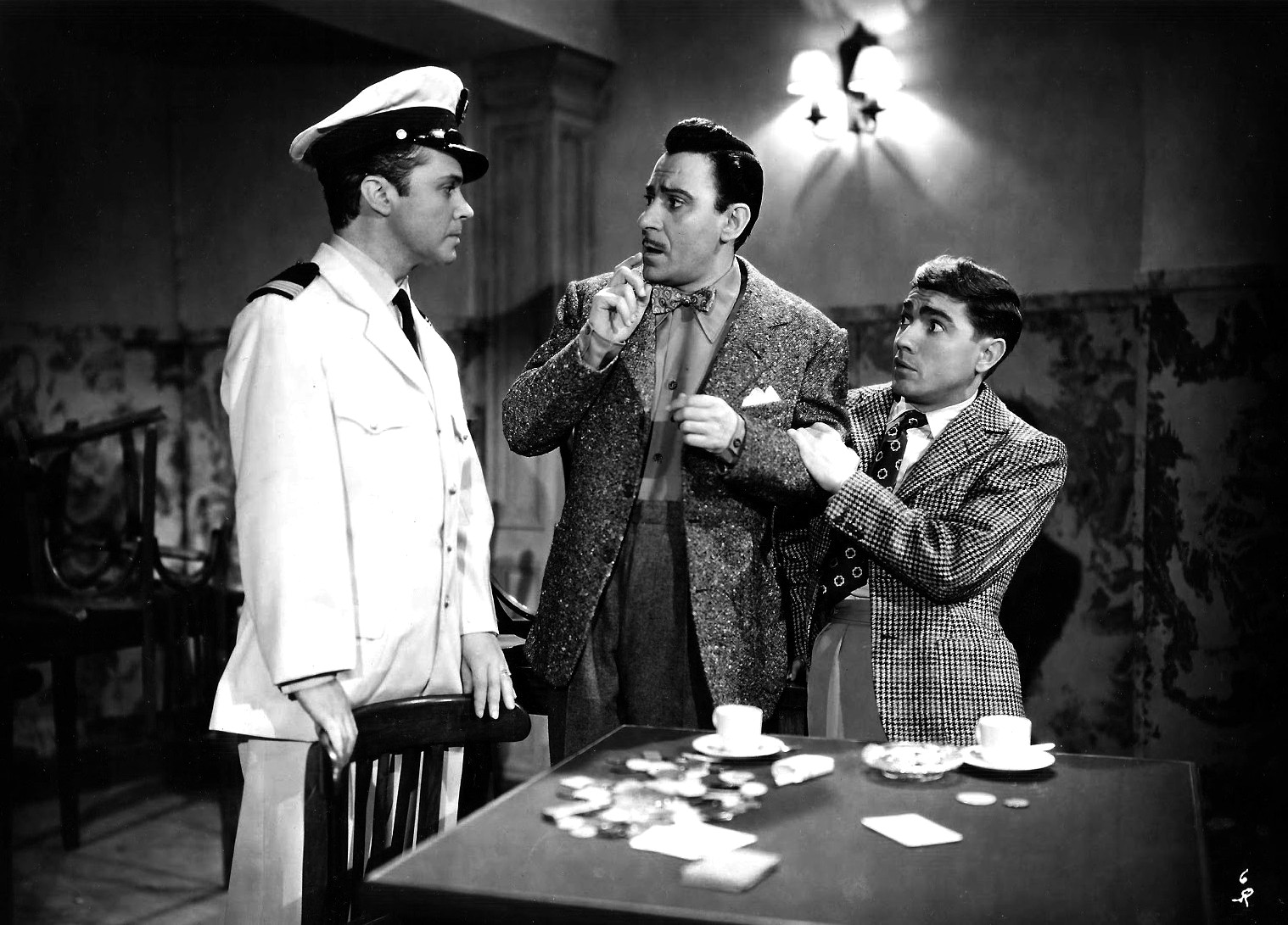 Tito Climent, Guido Gorgatti, and Domingo Márquez in Romeo y Julita (1953)