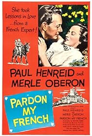 Paul Henreid and Merle Oberon in Pardon My French (1951)