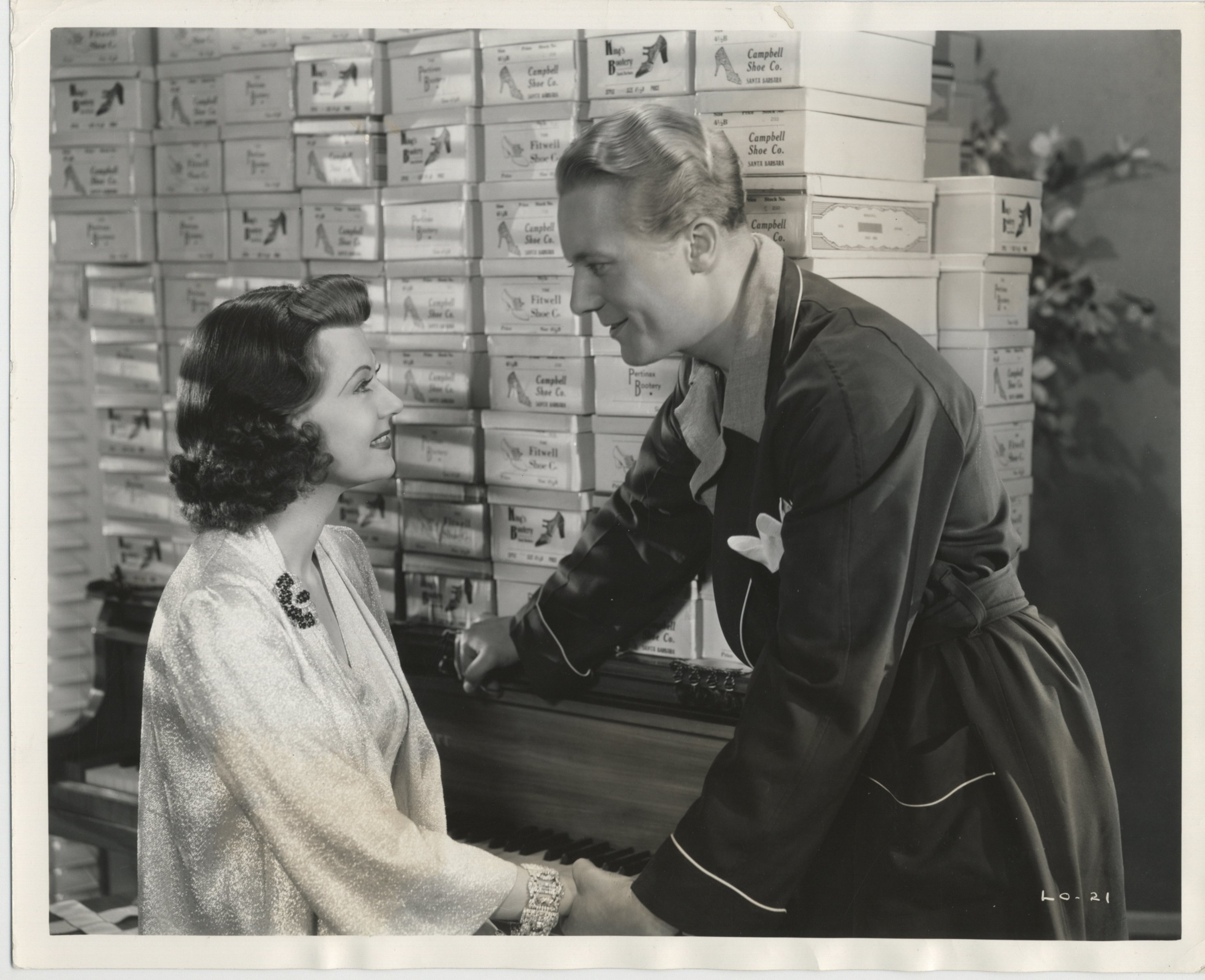 Harriet Nelson and Gene Raymond in The Life of the Party (1937)