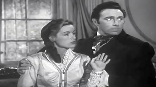 Lilyan Chauvin and Scott Forbes in The Adventures of Jim Bowie (1956)