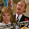 Wendy Richard and Frank Thornton in Are You Being Served? (1977)