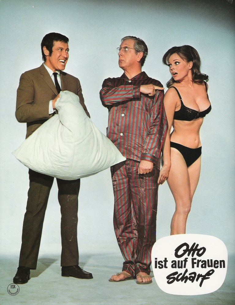 Gunther Philipp, Christiane Rücker, and Dietmar Schönherr in Otto ist auf Frauen scharf (1968)