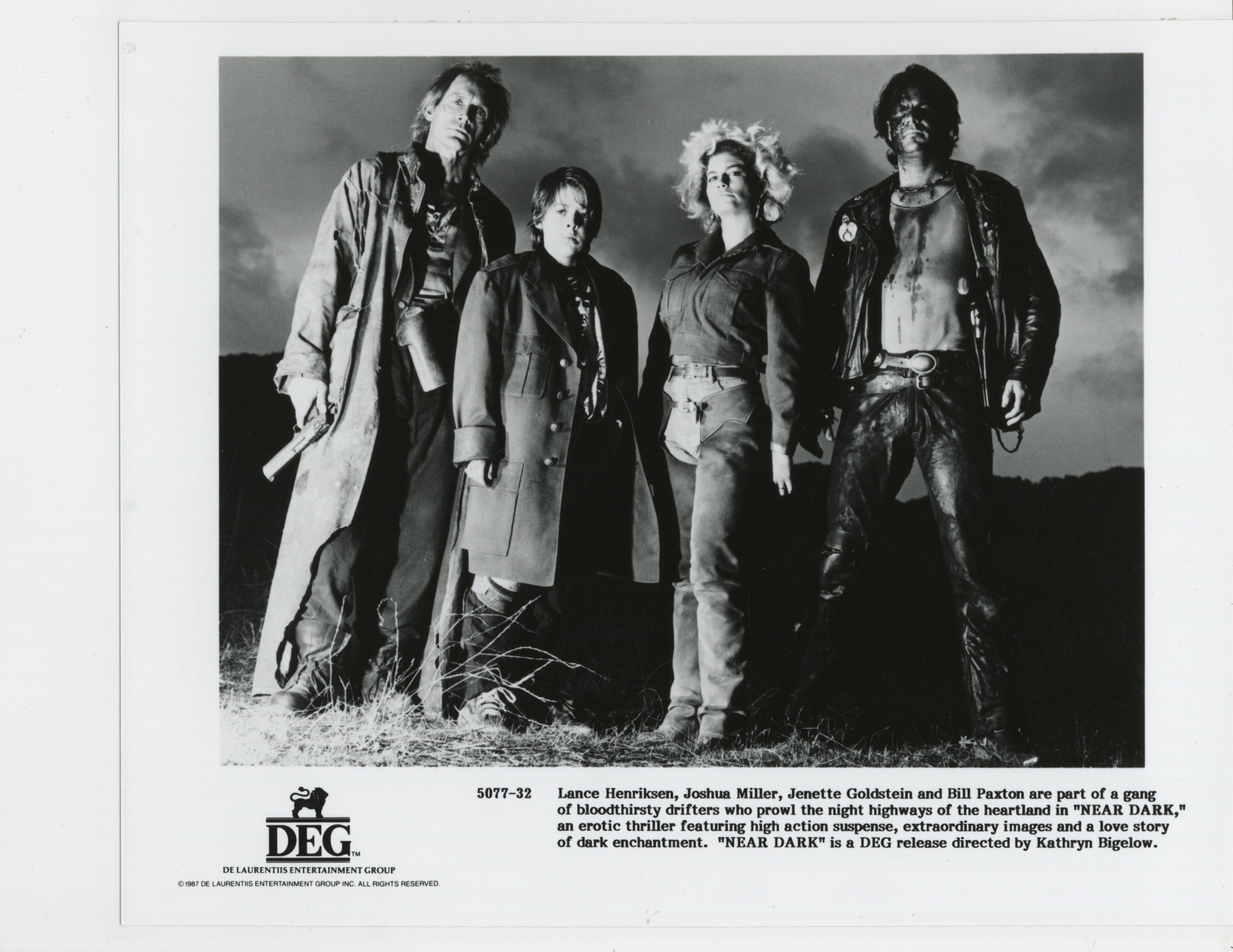 Bill Paxton, Lance Henriksen, Jenette Goldstein, and Joshua John Miller in Near Dark (1987)