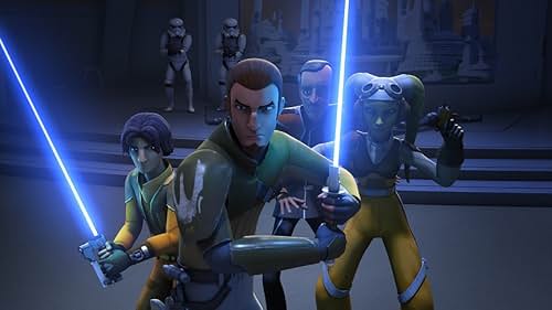 Brent Spiner, Freddie Prinze Jr., Vanessa Marshall, and Taylor Gray in Star Wars: Rebels (2014)