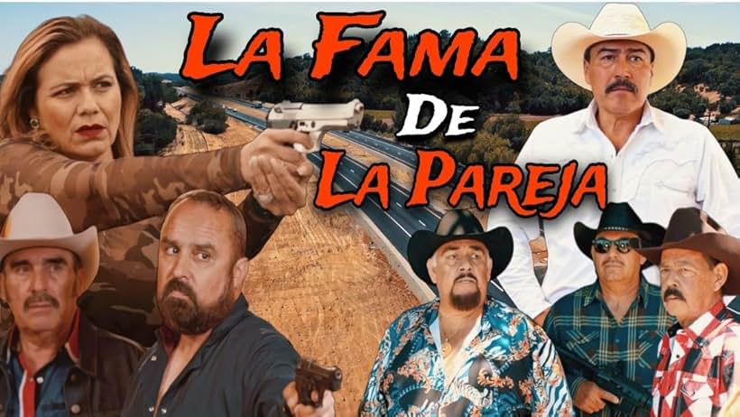 Jorge Aldama, Tony Cabadas, Emilio Montiel, Luis Huizar, Vianey Huizar, Jesus Heredia, and Sergio Hernandez Pena in La Fama De La Pareja (2023)