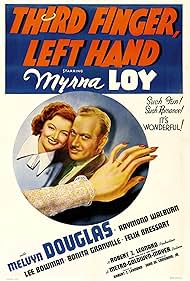 Myrna Loy and Melvyn Douglas in Third Finger, Left Hand (1940)