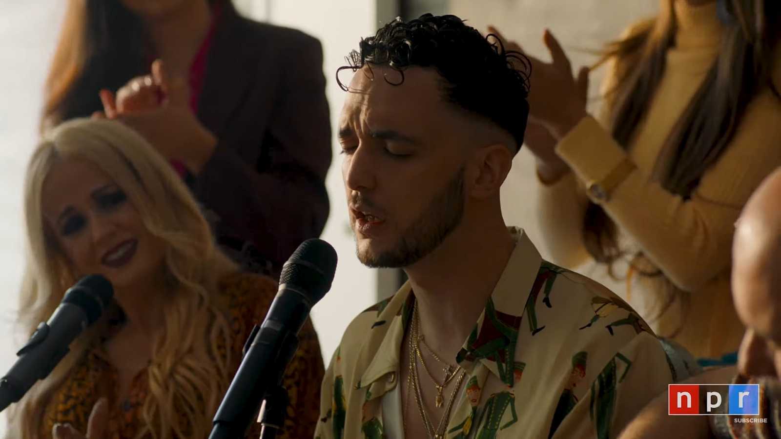 La Húngara and C. Tangana in C. Tangana: Tiny Desk (Home) Concert (2021)