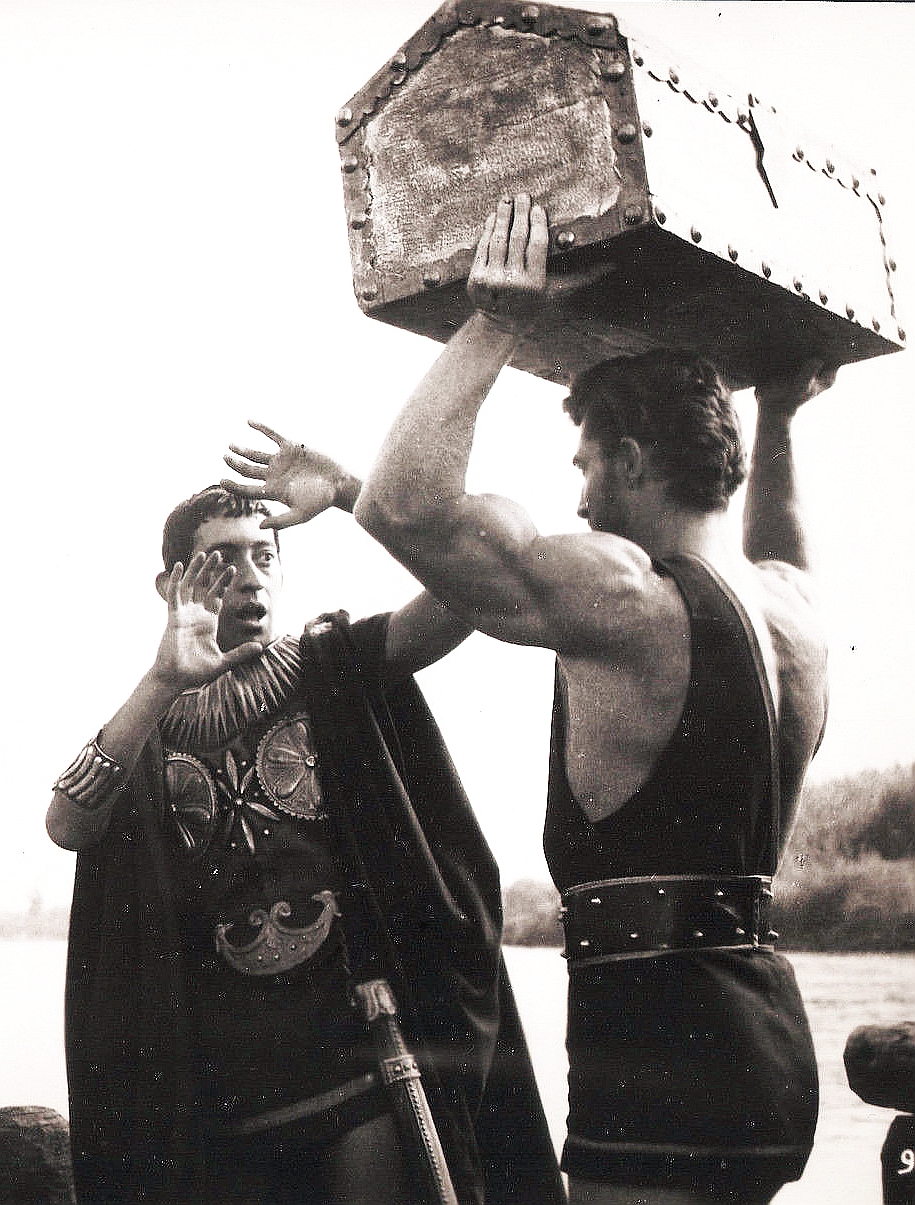 Serge Gainsbourg and Brad Harris in The Fury of Hercules (1962)