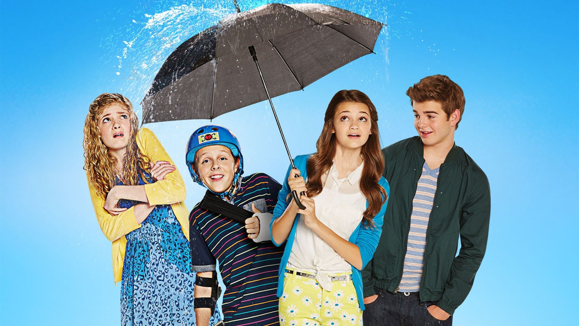 Ciara Bravo, Jacob Bertrand, Jack Griffo, and Elena Kampouris in Jinxed (2013)