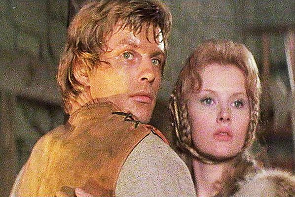 Tamara Akulova and Peteris Gaudins in The Ballad of the Valiant Knight Ivanhoe (1983)