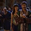 Lucy Lawless and Bruce Campbell in Xena: Warrior Princess (1995)